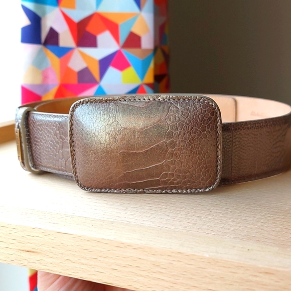 Rare exotic reptile Salvatore Ferragamo belt, 85cm - Picture 2 of 6